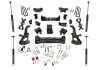 K255s  -  6" Lift Kit - 20-22 Silv/Sierra 2500/3500Hd 4Wd - Knuckle Kit W/ Shadow Shocks 1