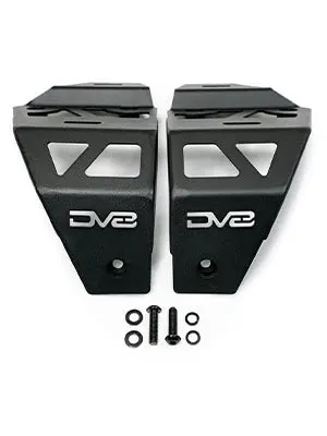 2018-22 Jeep Jl & 2020-2022 Jeep Jt A-Pillar Dual Pod Light Mounts 1