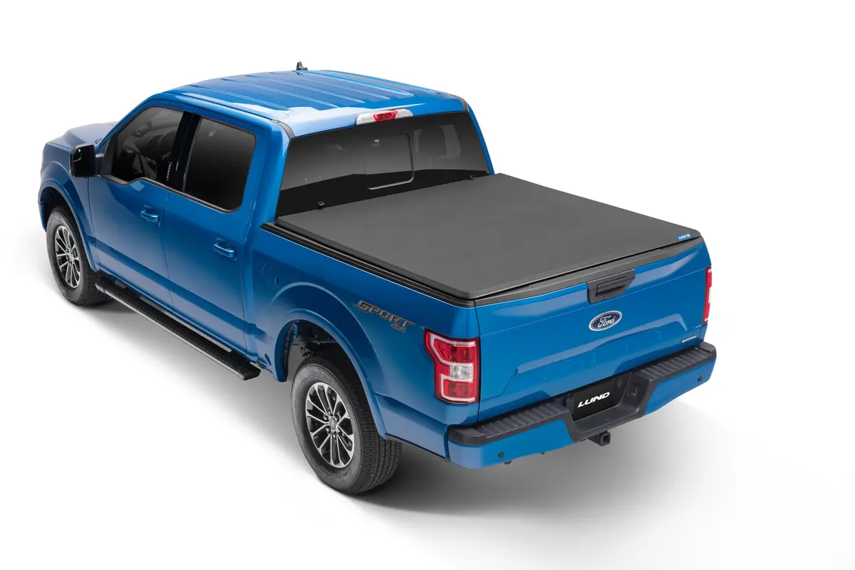 Lund Genesis Elite Twill Tri-Fold Tonneau Cover 1