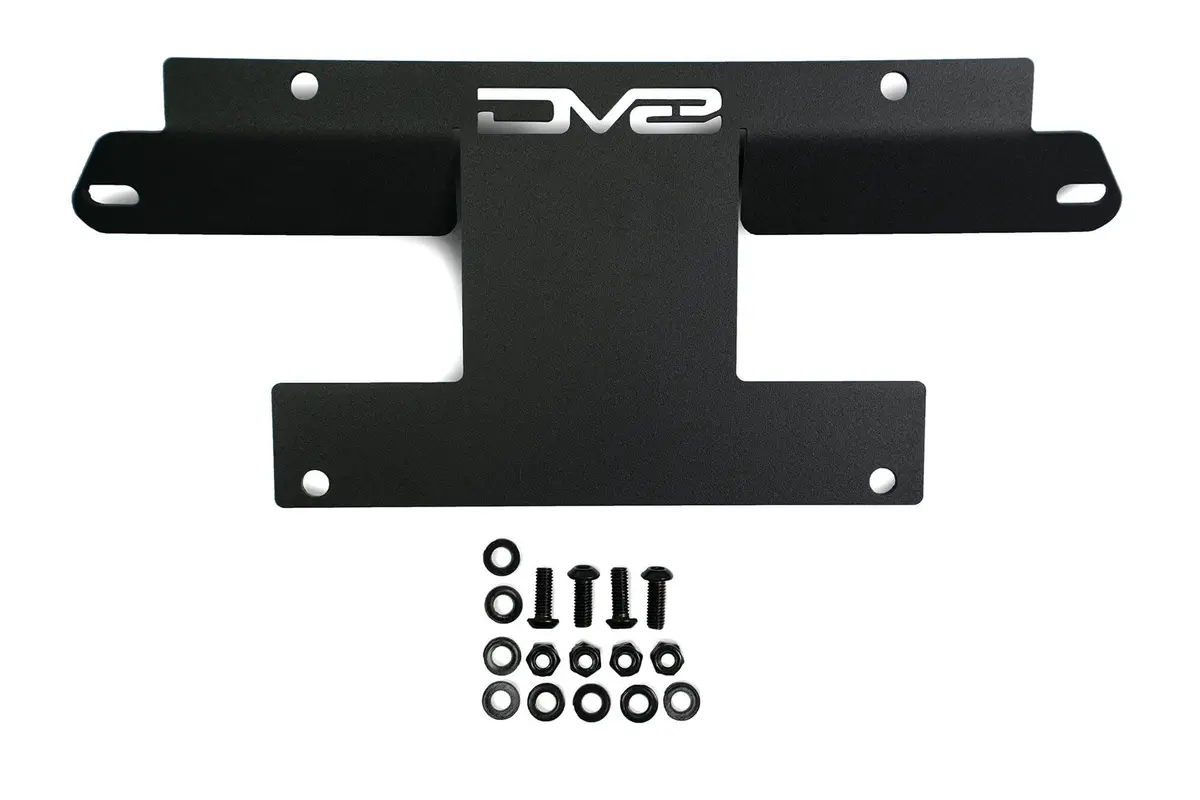 Front License Plate Relocation Bracket 1