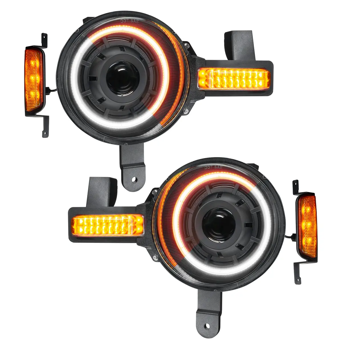 5886-023  -  Oculus(Tm) Bi-Led Projector Headlights -2021+ Ford Bronco 1