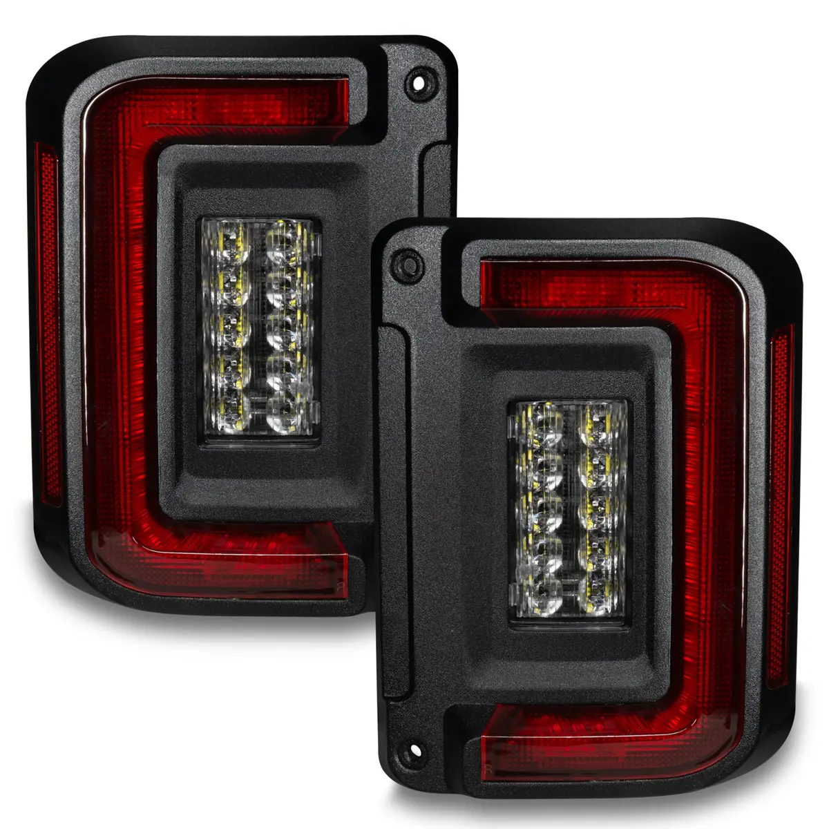 5891-504  -  Oracle Lighting Flush Mount Led Tail Lights For Jeep Wrangler Jk 1
