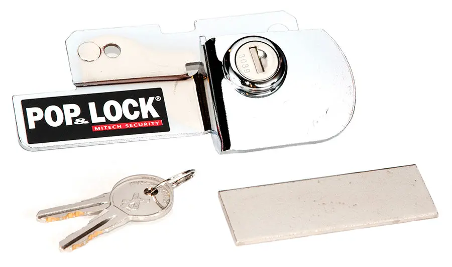 Pl2500c  -  Tailgate Lock Ford F150 (No Factory Lock) Chrome 2