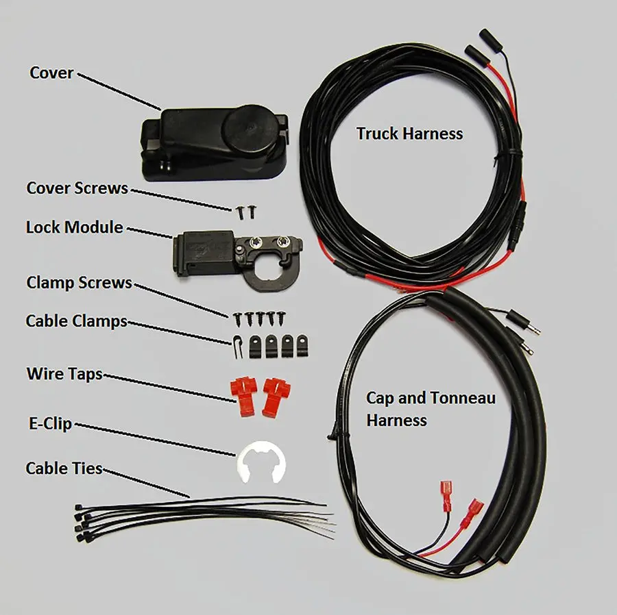 Pl9772  -  Pop & Lock Tonneau Cover Tailgate Lock Assembly Pl9772 1