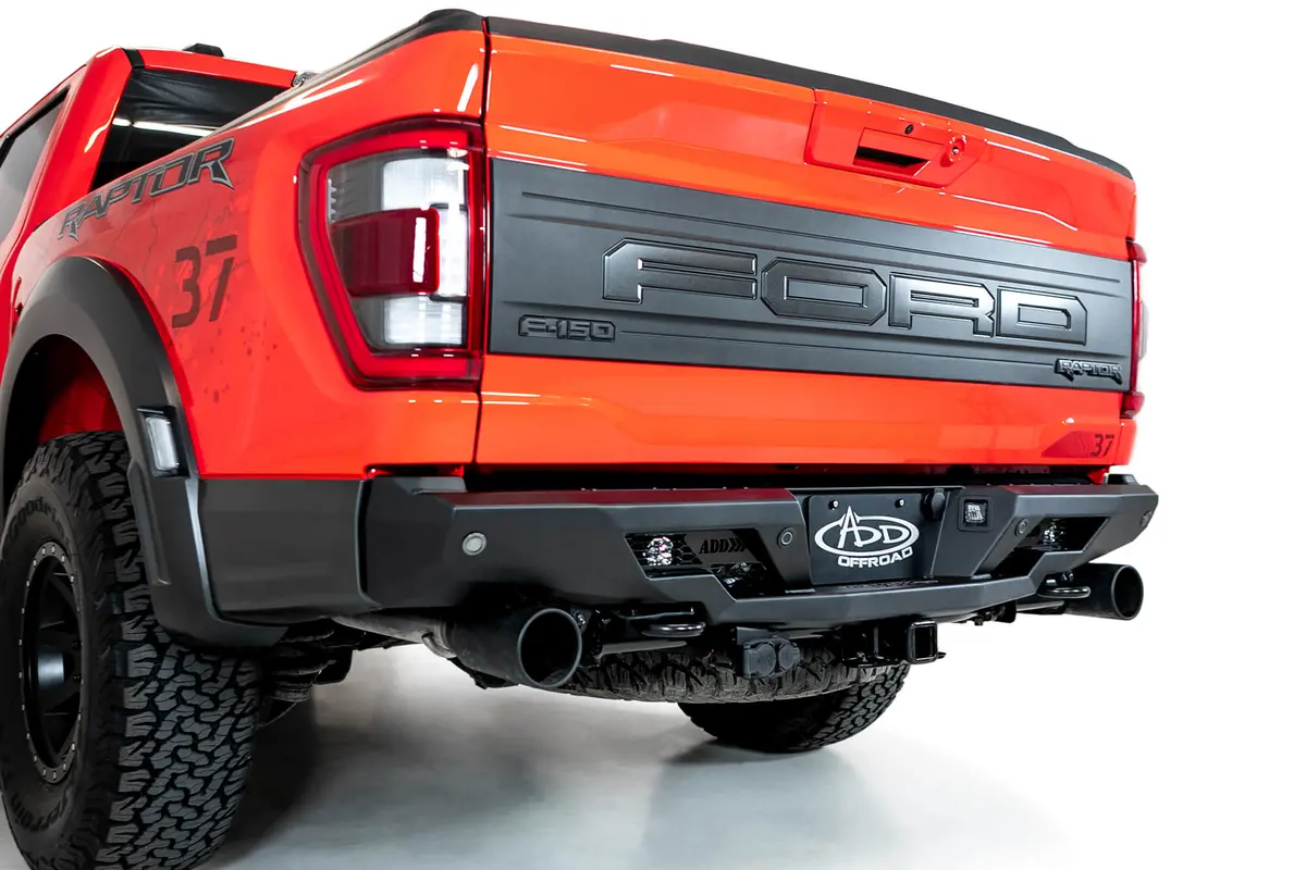 R210081090103  -  2021 - Up Ford Raptor Stealth Fighter Rear Bumper 1