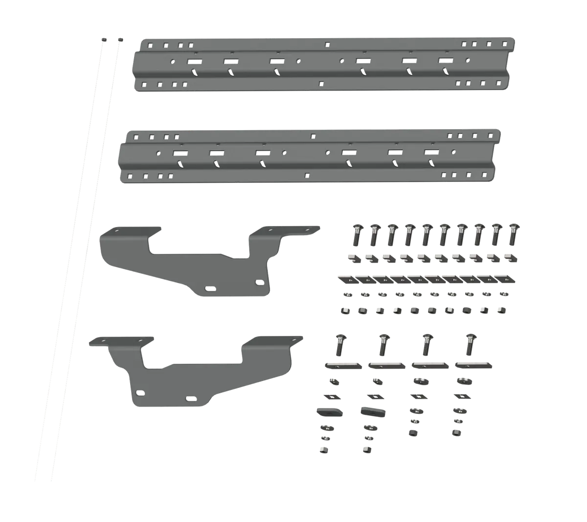 Rvk2405  -  Custom Installation Kit For Universal Mounting Rails For Some Ford Trucks 1