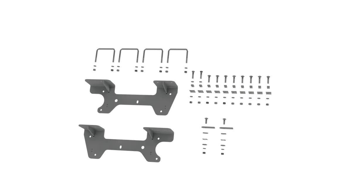Rvr2504  -  Custom Installation Brackets For Universal Mounting Rails For Some Gm Trucks 1