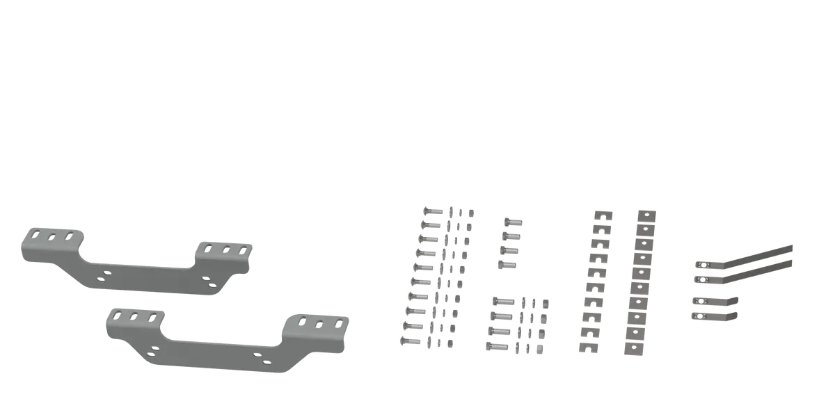 Rvr2506  -  Custom Installation Brackets For Universal Mounting Rails For Some Gm Trucks 1