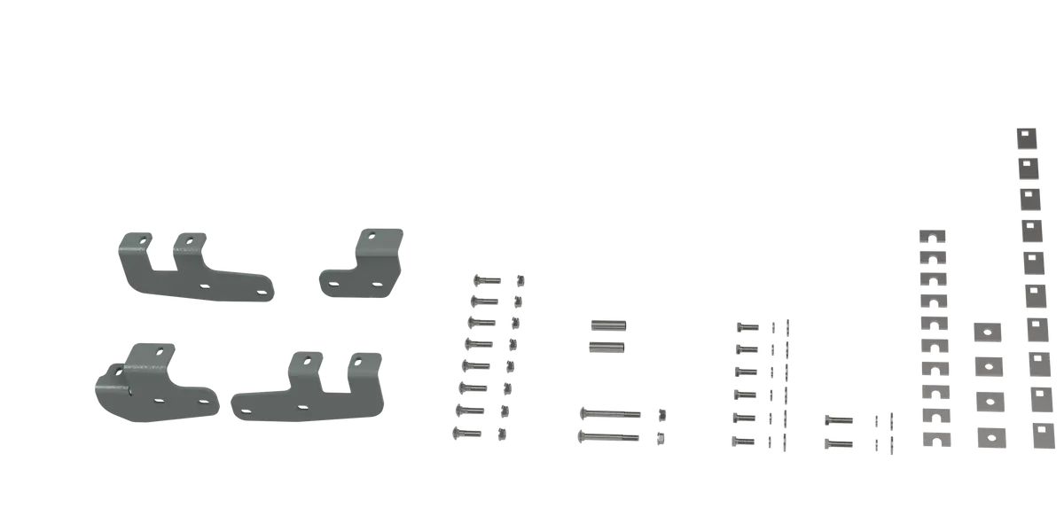 Rvr2602  -  Custom Installation Brackets For Universal Mounting Rails For Some Ram Trucks 1