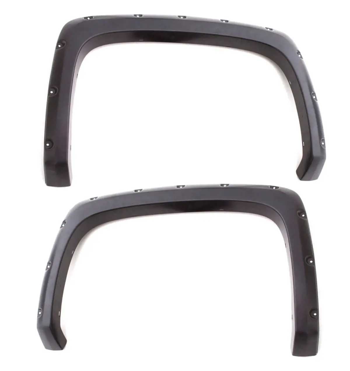 Rivet Style Fender Flare Set - Rear, Smooth, 2-Piece Set 1