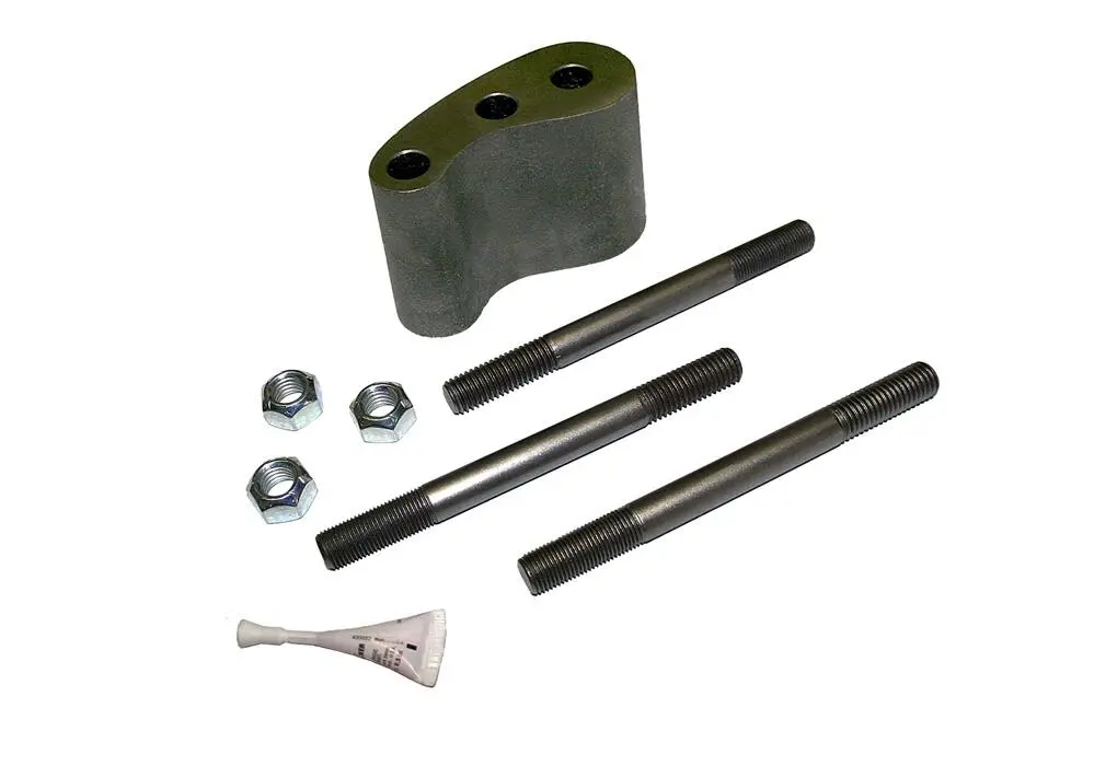 3434 - 3" Raised 3 Bolt Steering Block - 73-87 Gm 1/2 & 3/4 Ton & 73-91 Blzr/Jmy/Sub 2