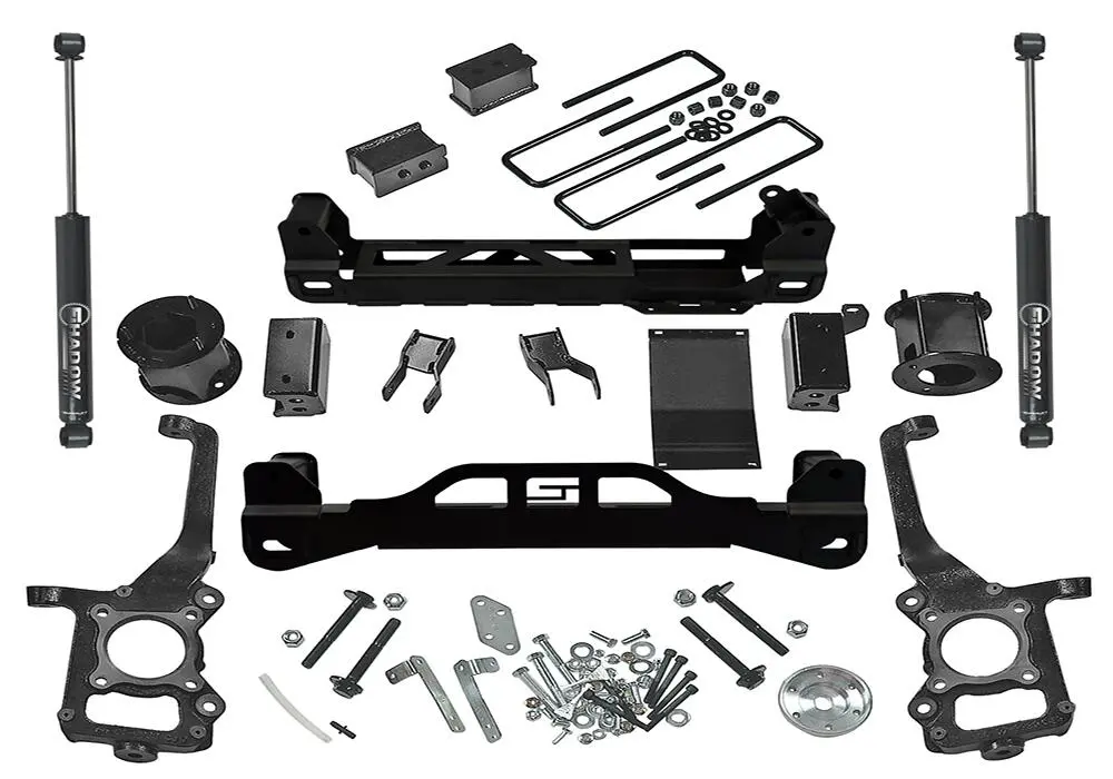 K179 - 6 Inch Lift Kit - 2009-2014 Ford F-150 4Wd - With Superlift Rear Shocks 2