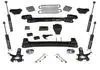 K121  -  6" Lift Kit - 99-06 Silverado/Sierra 1500 4Wd - Knuckle Kit W/ Sl Shocks 1