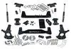 K160  -  6.5" Lift Kit-14-16 Silv/Sierra 1500 4Wd W Oe Cast Stl Ctrl Arms W Sl Rr Shcks 1