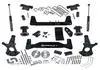 K161  -  6.5" Lift Kit-14-18 (19 Old Body) Gm 1500 4Wd W Oe Al Or Ss Ctrl Arms W Sl Rrshk 1