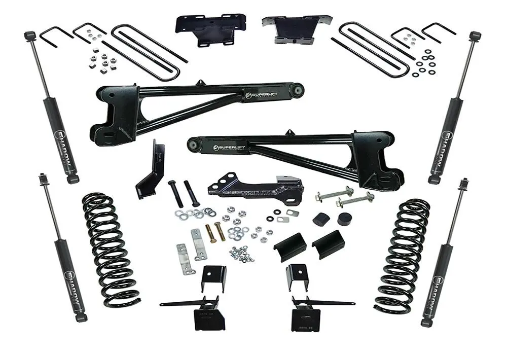 K165 - 4" Radius Arm Lift Kit - 17-22 F-250/F-350 4Wd - Diesel - W/ Sl Shocks 2