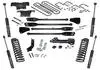 K166  -  4" 4-Link Lift Kit - 17-22 F-250/F-350 4Wd - Diesel - W/ Sl Shocks 1