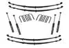 K714  -  2.5 Inch Lift Kit - 1976-1981 Jeep Cj Series - With Superlift Shocks 1
