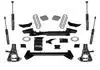 K861  -  6" Lift Kit - 99-10 Silv/Sierra 2500Ld/01-06 1500Hd - Knuckle Kit W/ Sl Shocks 1