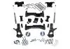 K898b  -  8" Lift Kit - 07-16 Silv/Sierra 1500 4Wd W/ Cast Steel Ctrl Arms W/Bil Rr Shocks 1