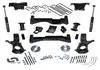 K899  -  8" Lift Kit-14-18 (19 Old Body) Gm 1500 4Wd W/Oe Al Or Ss Ctrl Arms W/Sl Rr Shks 1
