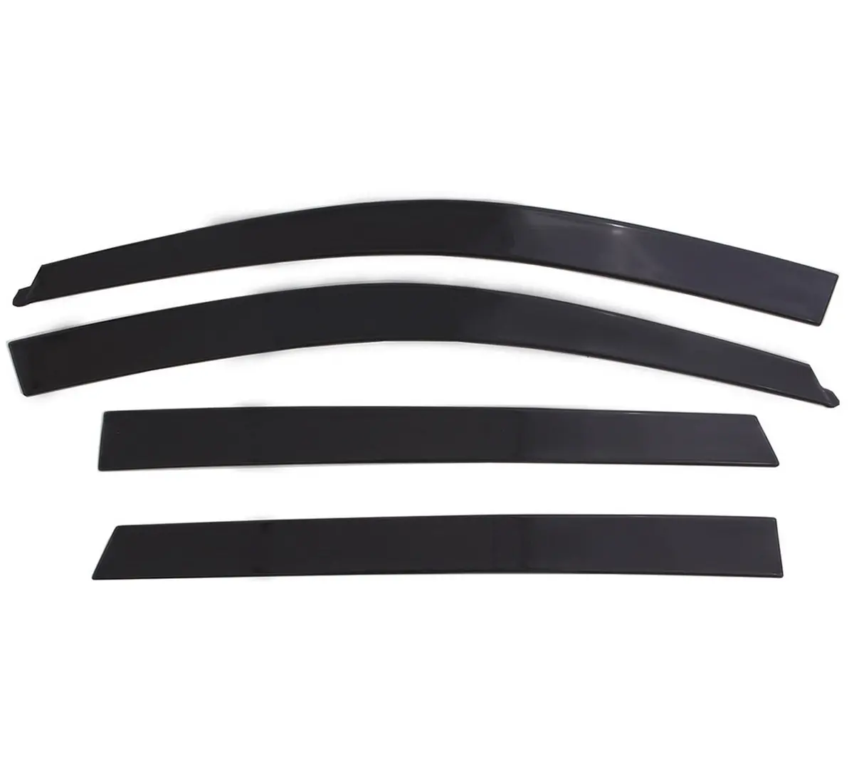 894070  -  Ventvisor Deflector; Smoke; Low Profile; Outside Mount; 4 Pc. 1