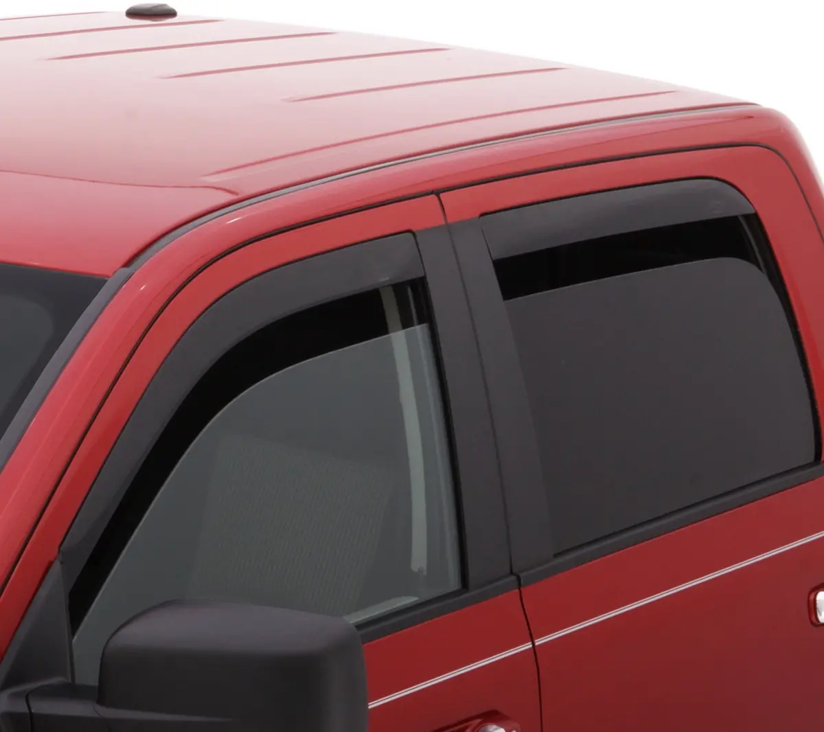 894038  -  Ventvisor Deflector; Smoke; Low Profile; Outside Mount; 4 Pc. 1