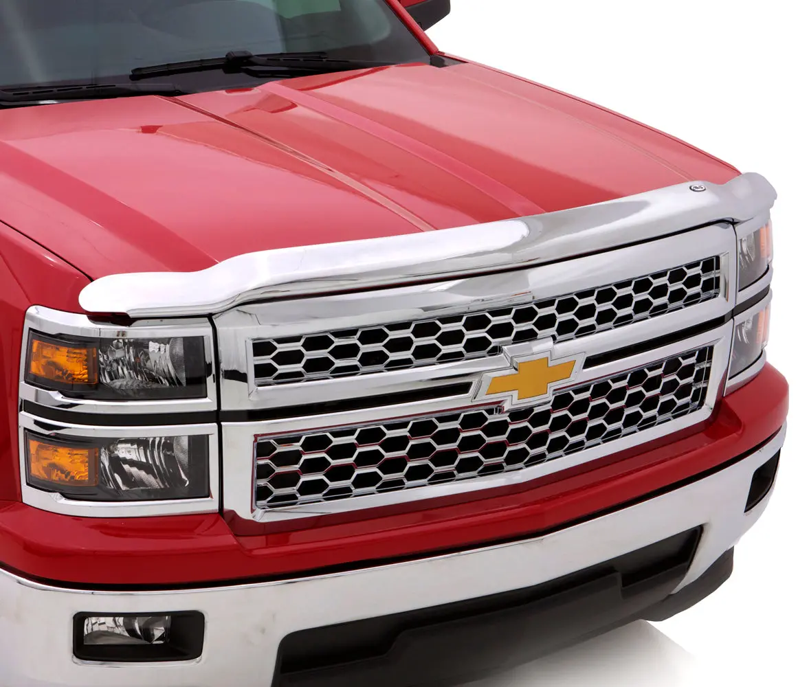 622014  -  Aeroskin Hood Protector - Chrome 1