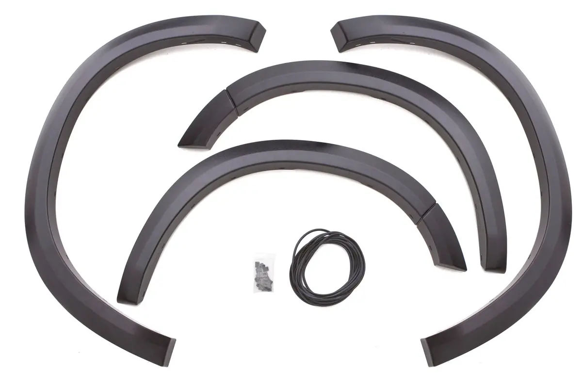 Sport Style Fender Flare Set - Front And Rear, Textured, 4-Piece Set 1