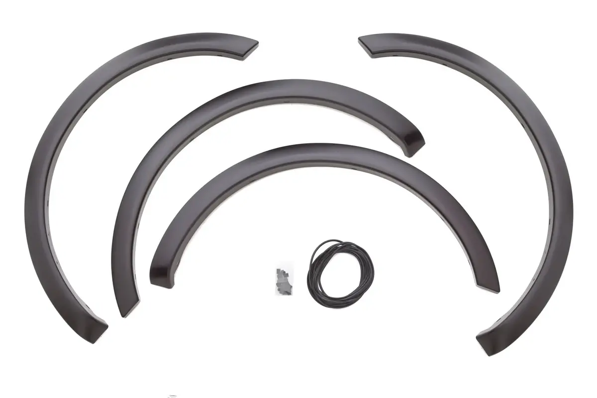 Sport Style Fender Flare Set - Front And Rear, Smooth, 4-Piece Set 1