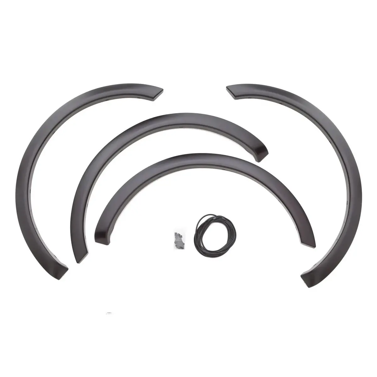 Sport Style Fender Flare Set - Front And Rear, Smooth, 4-Piece Set 1