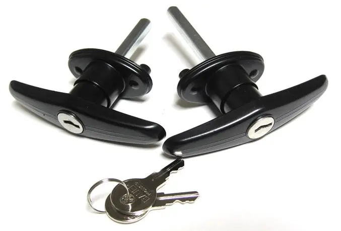 Standard Left And Right T-Handle 2 Pack Combo For Most New Truck Cap Doors 1