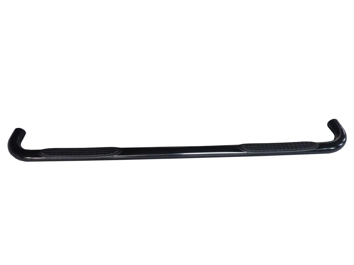 1110180003  -  3 Inch Round Bent Powder Coated Black Steel Without End Caps 1
