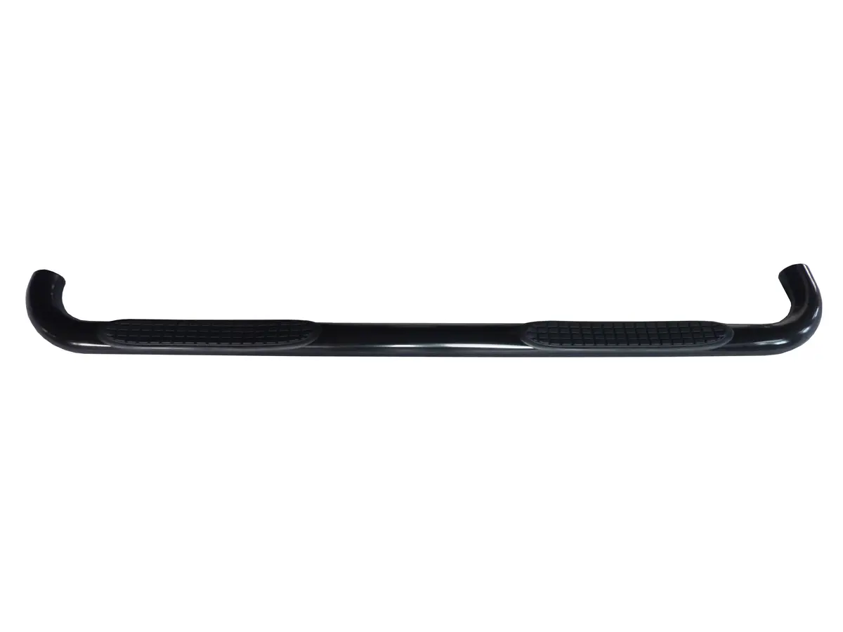 1120240043  -  3 Inch Round Bent Powder Coated Black Steel Without End Caps 1