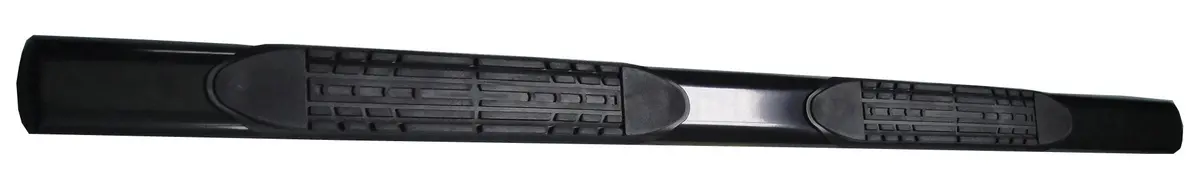 2920212023  -  4 Inch Oval Straight Powder Coated Black Mild Steel 1