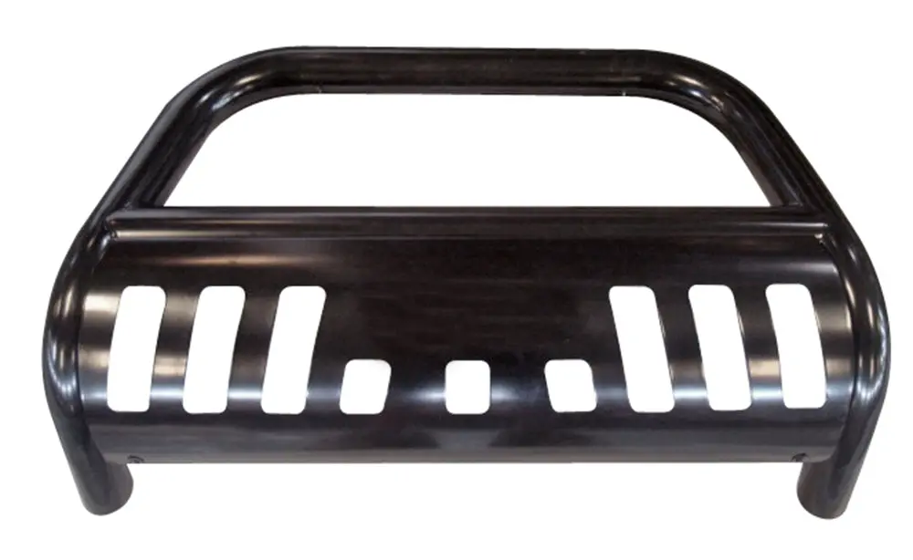 B0021b  -  Pwdr Ctd Black Steel 3 In Dia W/Skid Plate 1