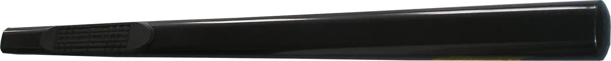 A1511b  -  4 Inch Oval Straight Powder Coated Black Mild Steel Rocker Panel Mount 1