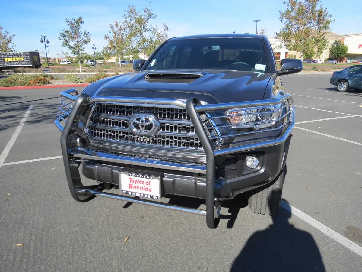 E0029b  -  Powder Coated Gloss Black Steel W/Brush Guard W/O Skid Plate W/O Step Plate 1