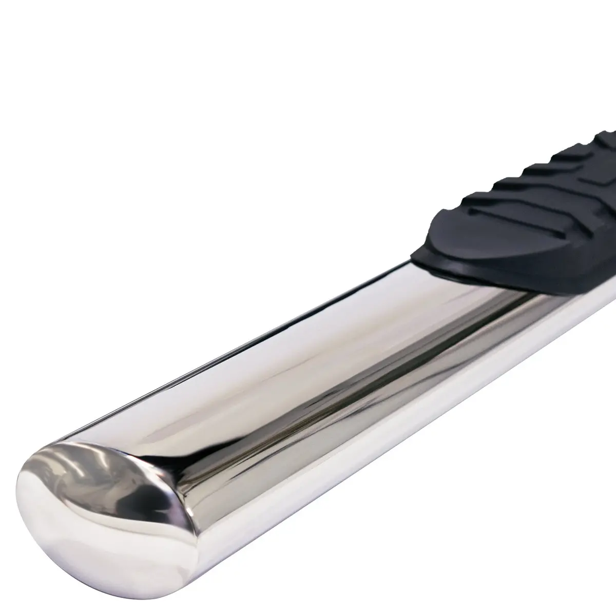 A1512s  -  4 Inch Oval Straight Pol Stainless Steel Rocker Panel Mount 1