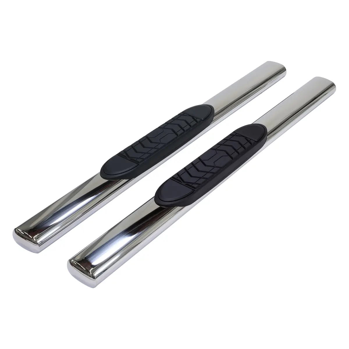 A7001s  -  5 Inch Oval Straight Pol Stainless Steel Frame Body Mount Bolts 1