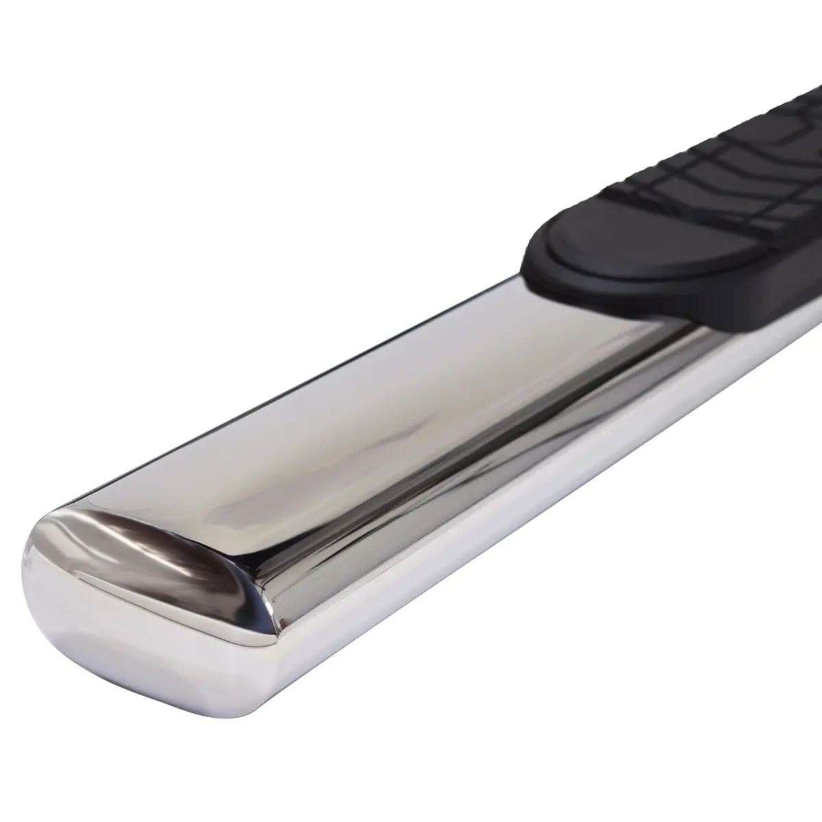 A7029s - 5 Inch Oval Straight Pol Stainless Steel Rocker Panel Mount 2
