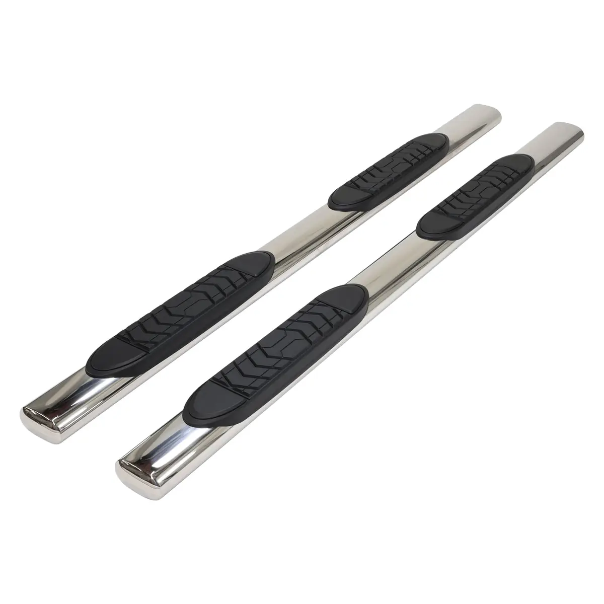 A7011s  -  5 Inch Oval Straight Pol Stainless Steel Rocker Panel Mount 1