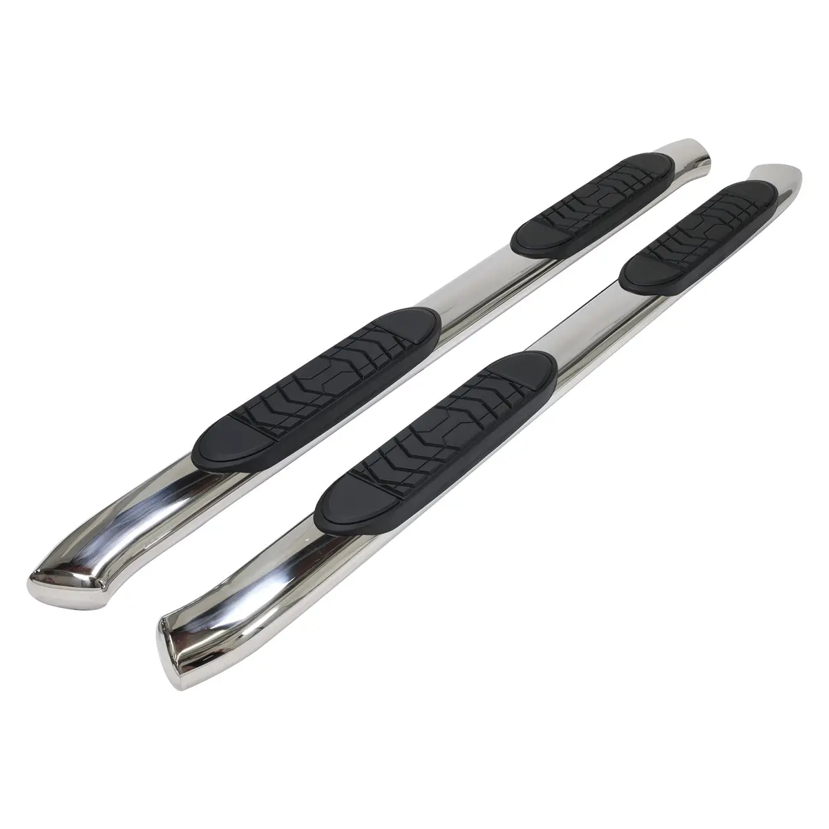 A7080s  -  5 Inch Oval Bent Pol Stainless Steel Rocker Panel Mount 1