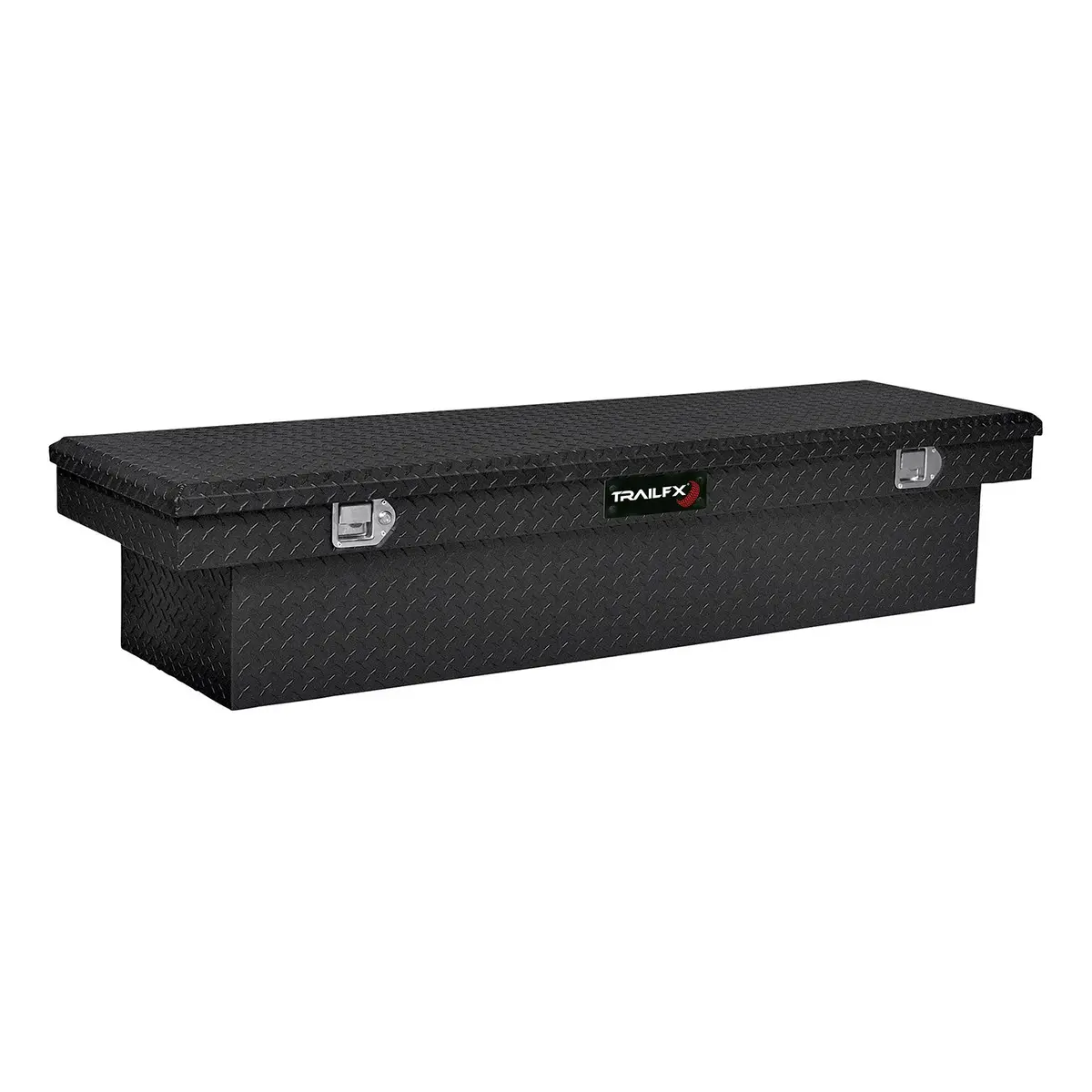 110723  -  Crsovr Std Sgl Lid Dia Tread Matte Black 16 Gauge Alum 72X19.25X13.5 Inch Height 1