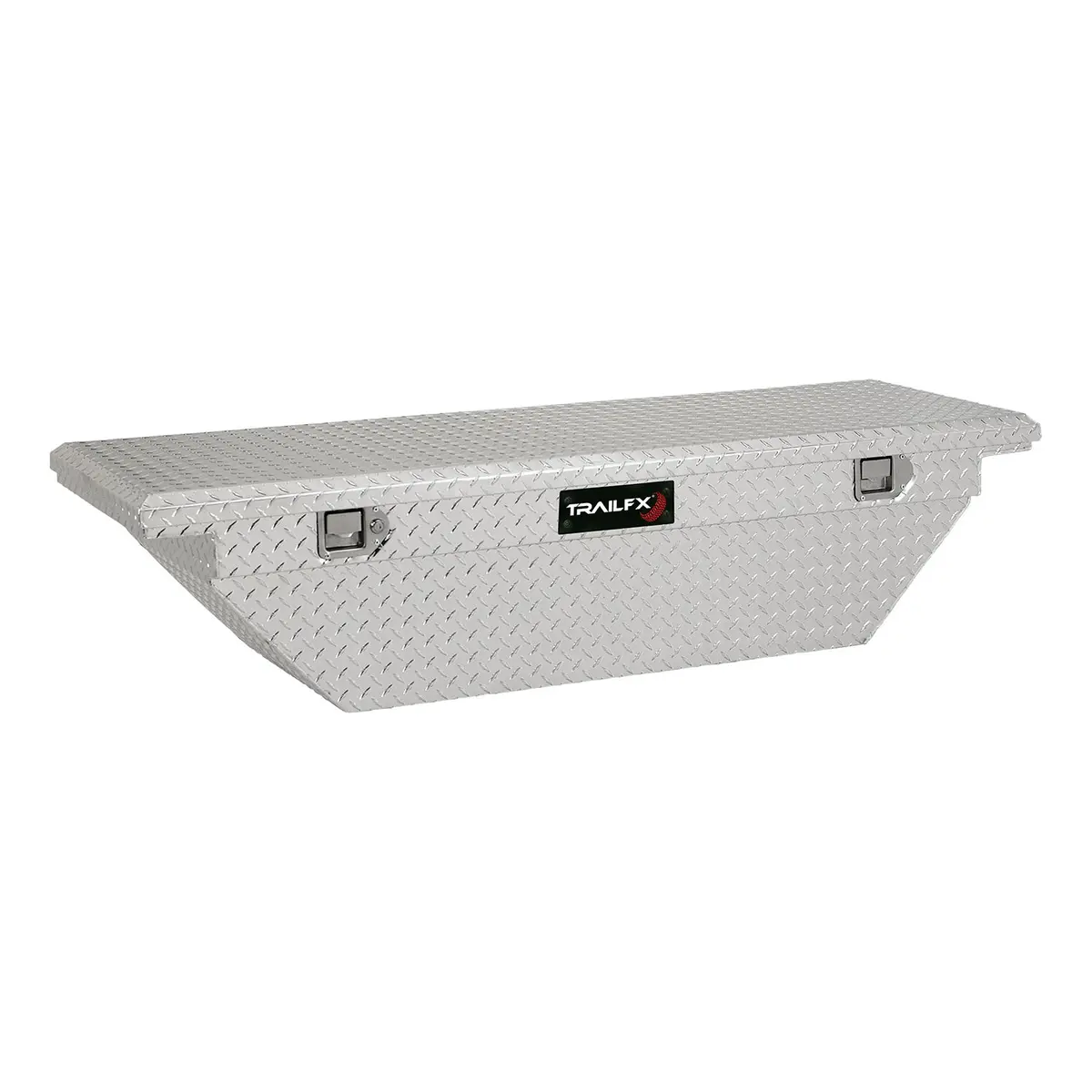 120631  -  Crsovr Angled Sgl Lid Dia Tread Bright Pol Alum 63X19.25X13.5 W/Tray 1