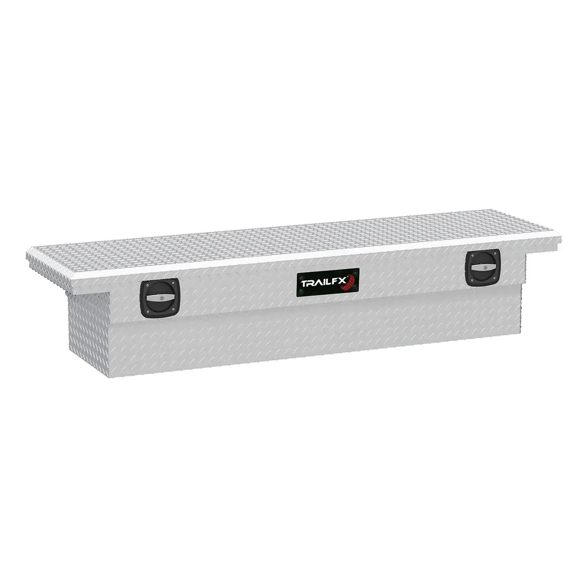 120721C  -  Crsovr Low Profile Sgl Lid Dia Tread Bright Alum 72X19.25X13.5 W/O Rail On Lid 1