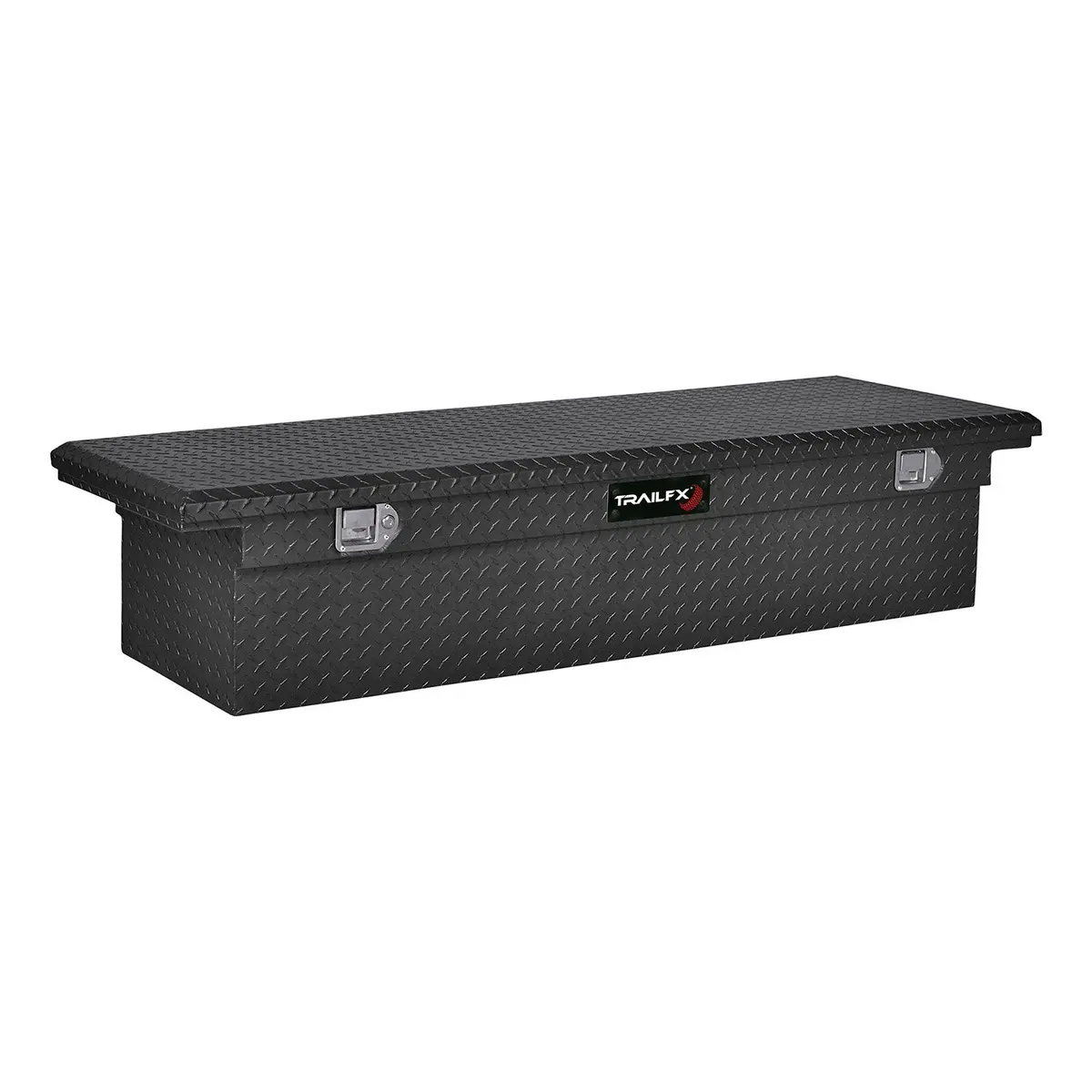 120723  -  Crsovr- Lp Sgl Lid Dia Tread Matte Black 16 Gauge Alum 72X19.25X13.5 Inch Height 1