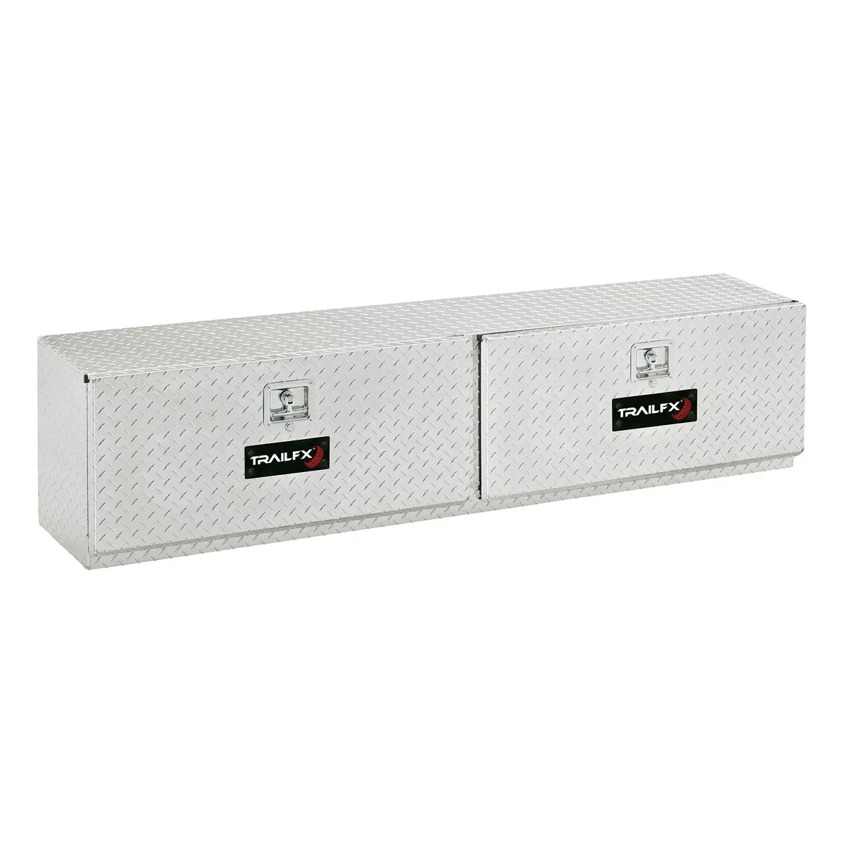 170721  -  Top Mount 2 Door Dia Tread Bright Pol 16 Gauge Alum 72X13.25X17 9.4 Cubic Ft Cap 1