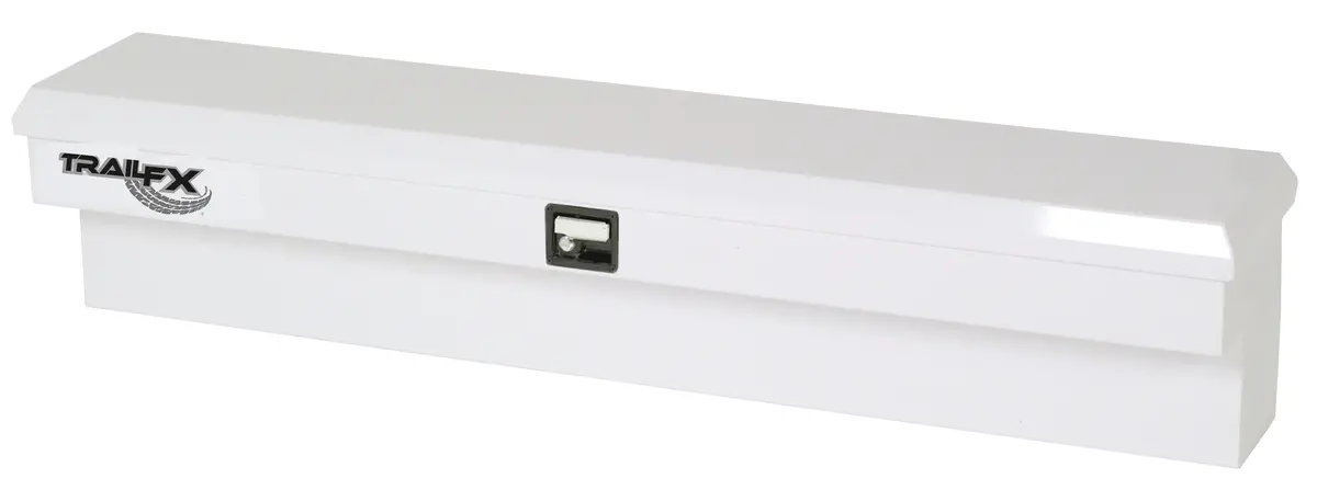 160701S  -  Side Mount Sgl Lid Smooth Gloss White Steel 70.3 X14 X20 7.6 Cubic Ft Cap 1