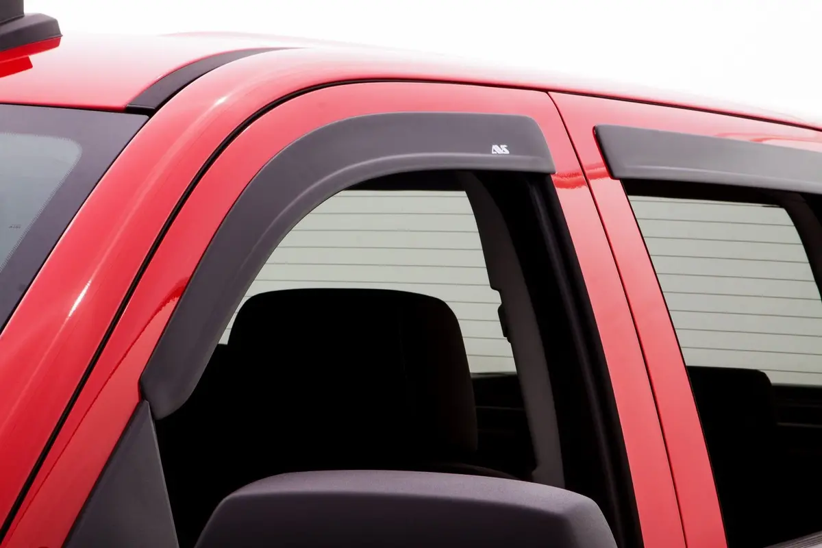 774007  -  Ventvisor Low Profile Deflector; Matte Black; Outside Mount; 4 Pc. 1